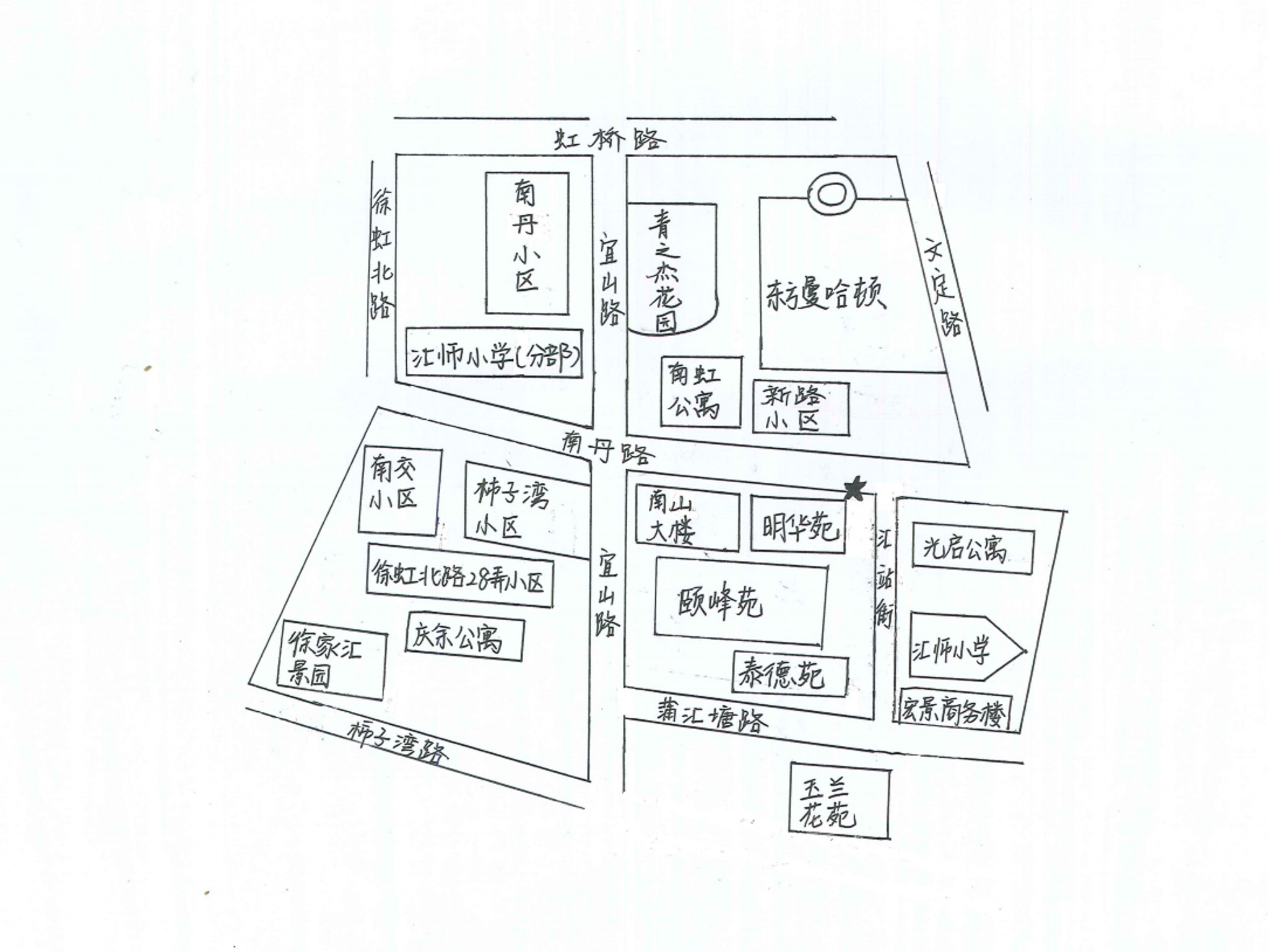 手绘地图